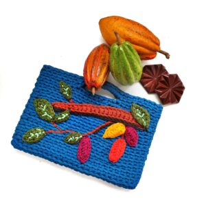 Patrón Clutch Cacao